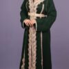Caftan algérien vert original